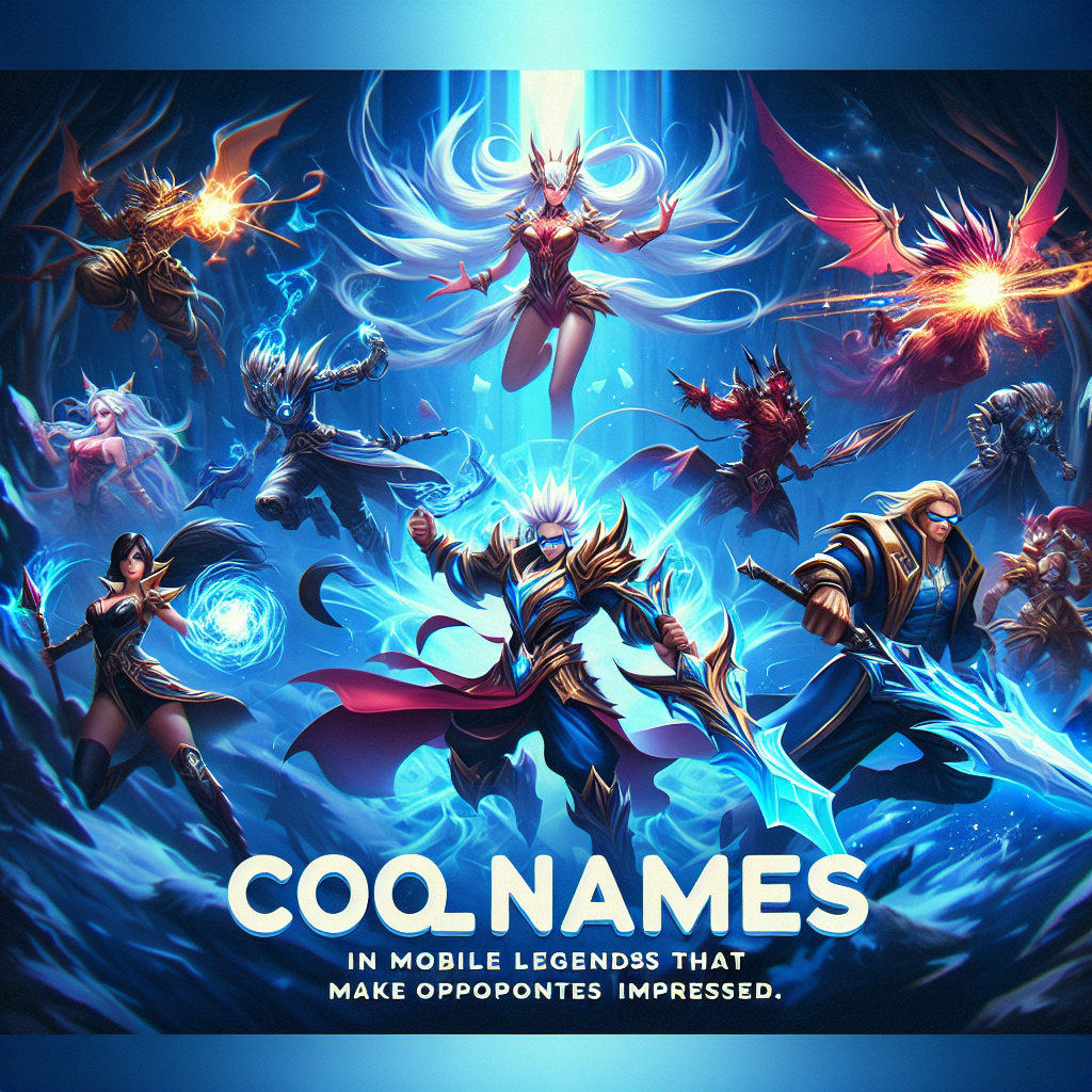 Nama Mobile Legend Keren yang Bikin Lawan Terkesan Nama Mobile Legend Keren yang Bikin Lawan Terkesan